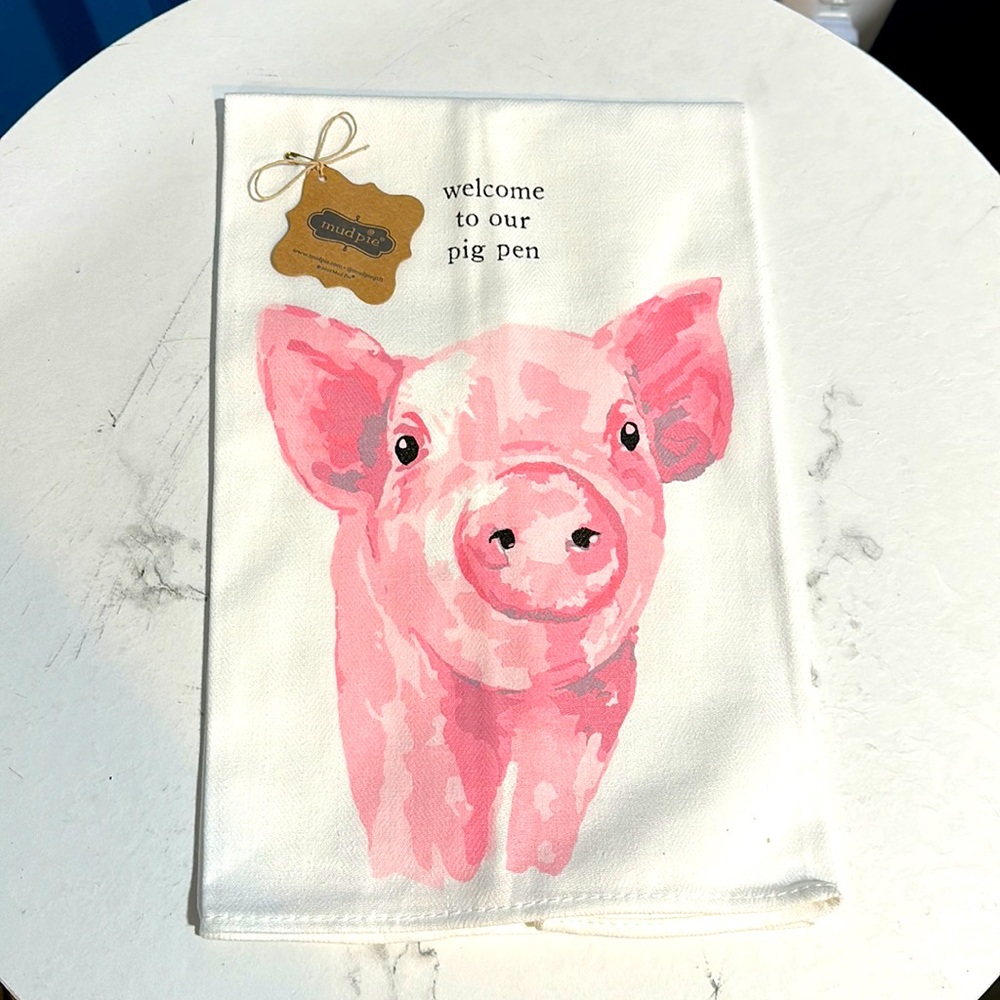 Mud Pie Tea Towel Dish Towel